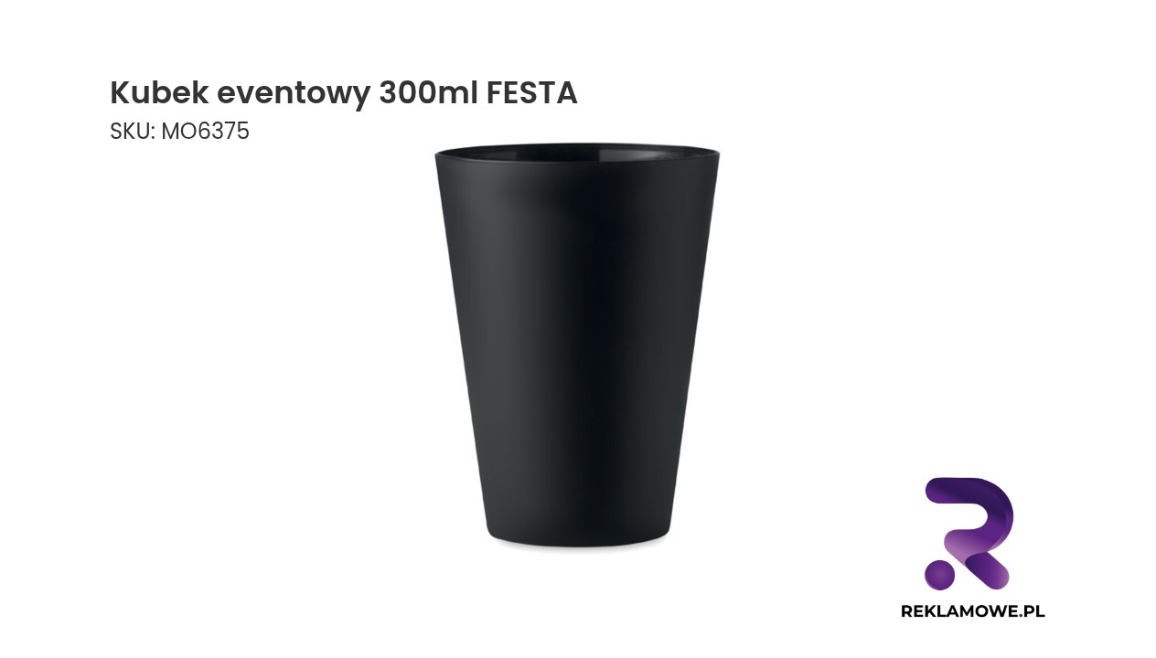 Kubek eventowy FESTA o pojemności 300ml