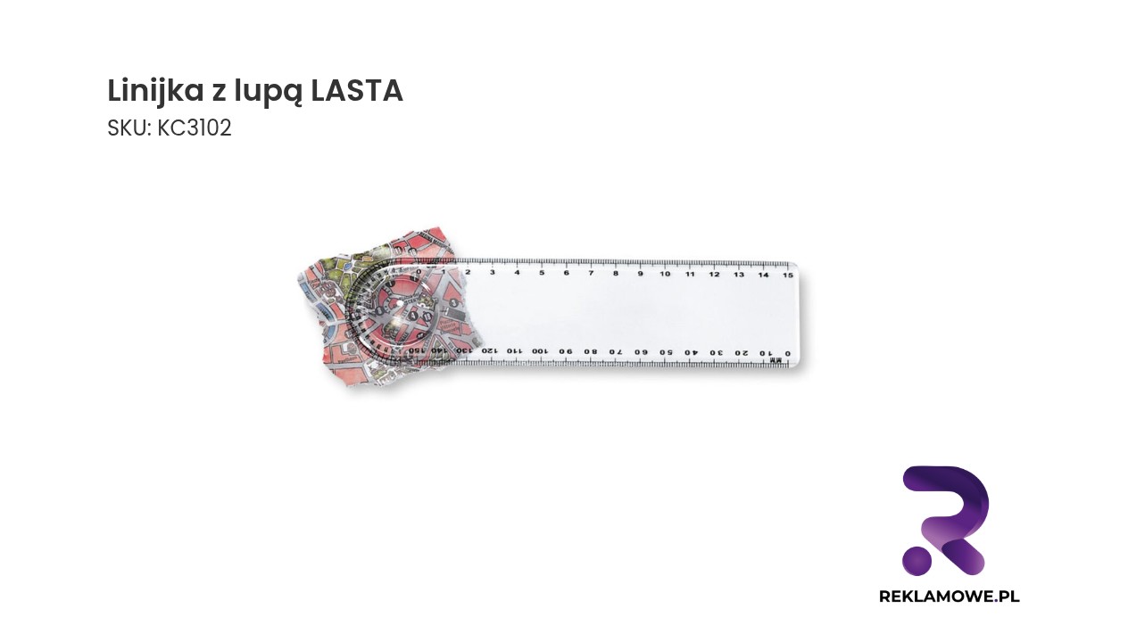 Linijka z lupą marki LASTA