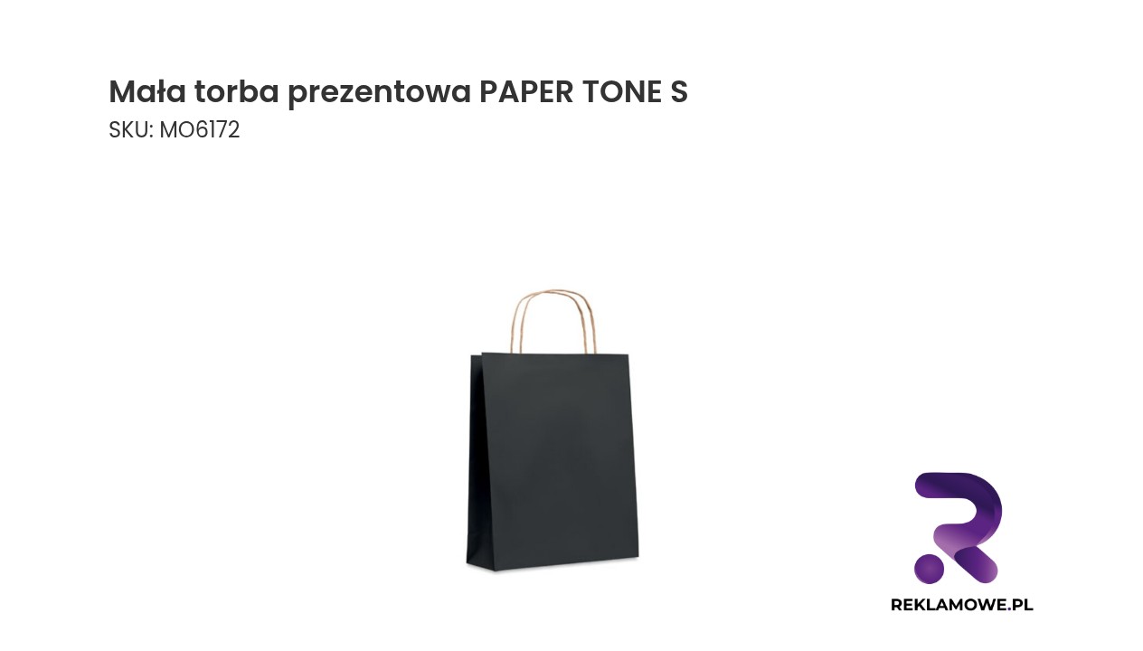 Mała torba prezentowa Paper Tone model S