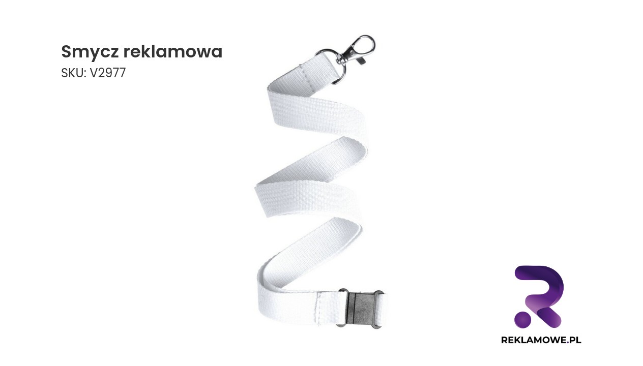 Smycz reklamowa z logo firmy