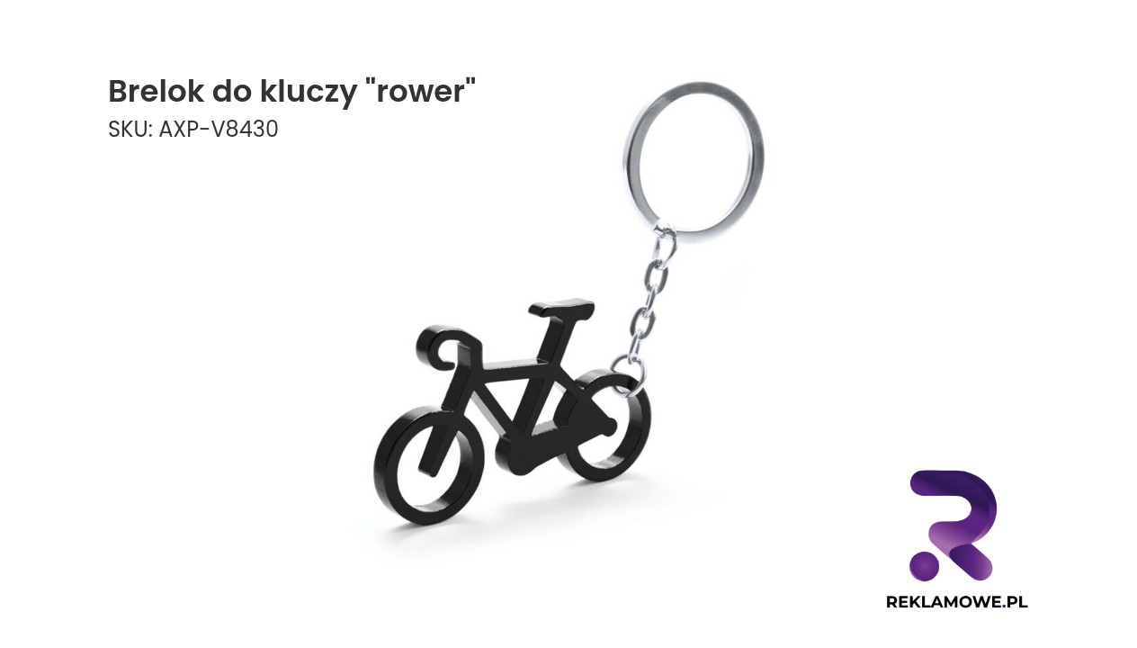 Brelok do kluczy w kształcie roweru