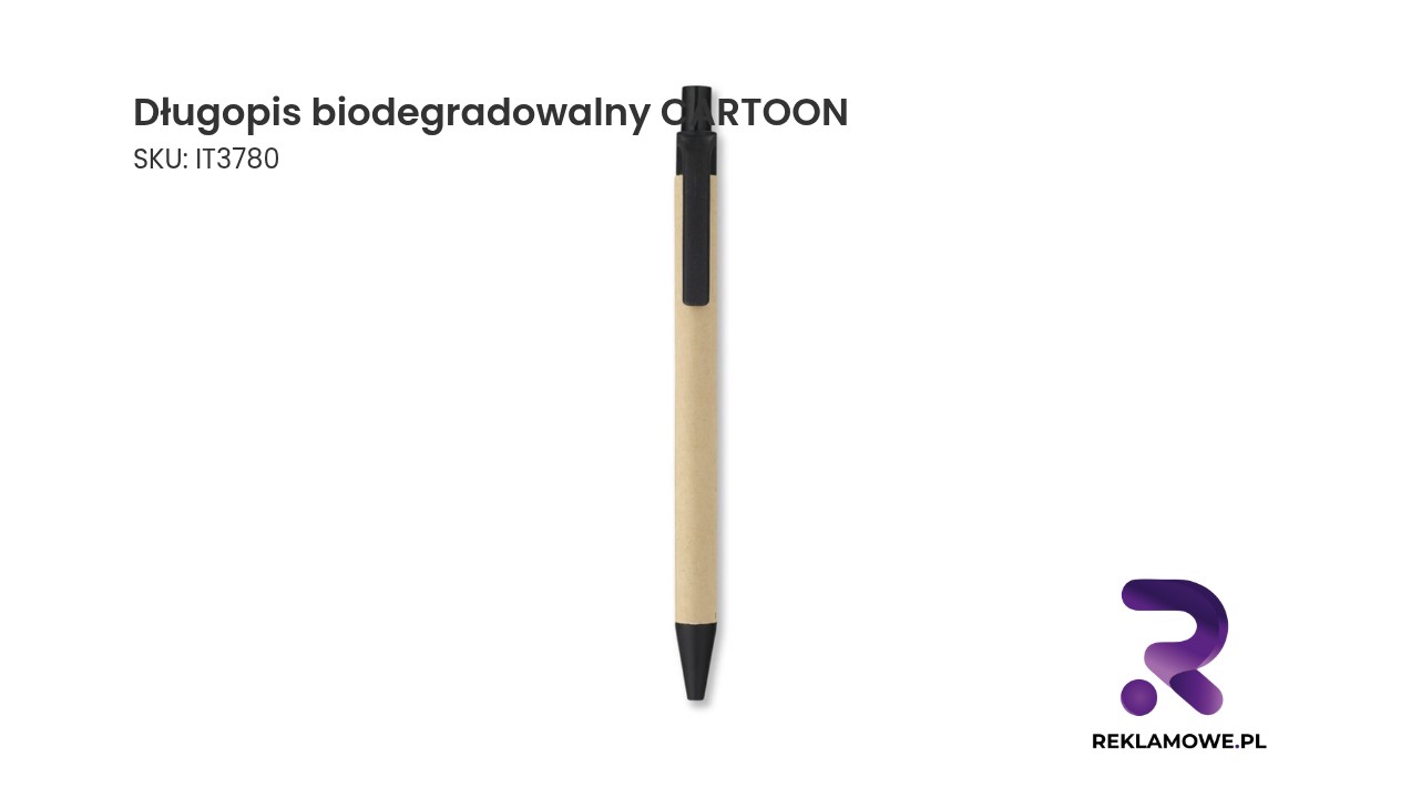 Długopis biodegradowalny CARTOON Długopis biodegradowalny CARTOON