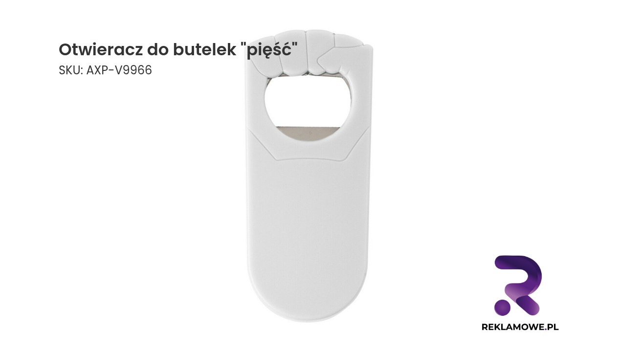 Otwieracz do butelek  Otwieracz do butelek w kształcie pięści